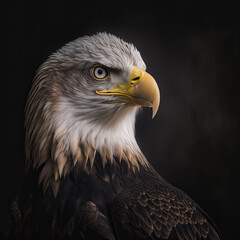 Obraz premium Bald Eagle Portrait