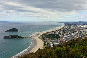 Fototapeta na wymiar Scenic view of Tauranga in New Zealand
