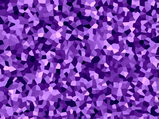 Colorful purple shattered glass background.