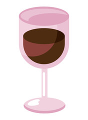 red wine cup drink