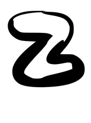 Rough Hand Drawn Fat Rounded Font Type