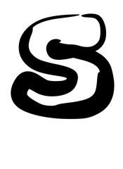 Rough Hand Drawn Fat Rounded Font Type
