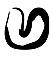 Rough Hand Drawn Fat Rounded Font Type