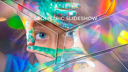 Geometric Slideshow Media Replacement