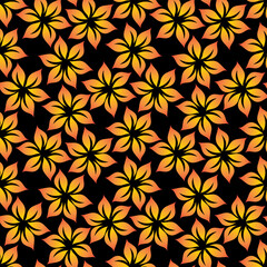 seamless floral pattern for background, greeting card, packaging, texture, fabric pattern, wallpaper, wall decoration 