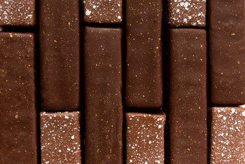 Background of chocolates