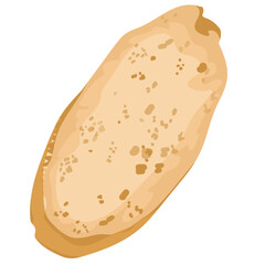 Charcuterie Cheese board illustration 