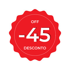 Desconto -45