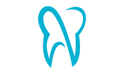 tooth vector icon logo