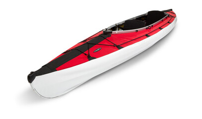 Folding kayak.