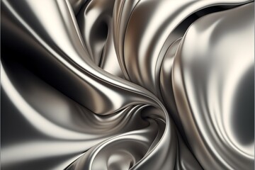 High quality silver silky background