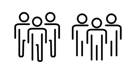 People icon vector illustration. person sign and symbol. User Icon vector