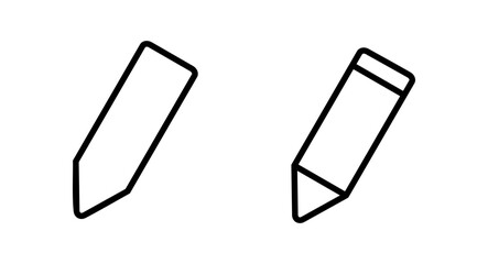 Pencil icon vector illustration. pen sign and symbol. edit icon vector