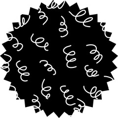 Hand drawn geometric texture