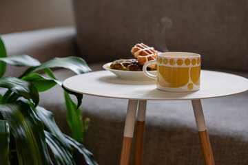 北欧の食器とお菓子