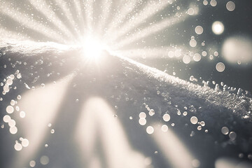 Snow and Sunshine -- Background, Wallpaper, Desktop