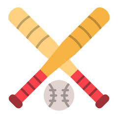 Baseball Flat Icon