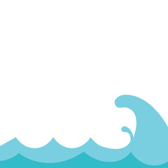 Wave Footer Illustration