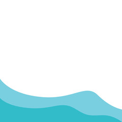 Wave Footer Illustration