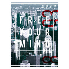 big city, image city design graphic illustration t shirt printing