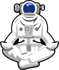 Astronaut png graphic clipart design