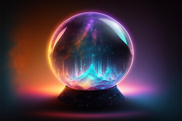 Holographic Crystal Ball Generative AI