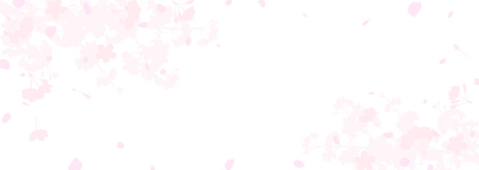ぼんやりふんわりとした桜のイメージ