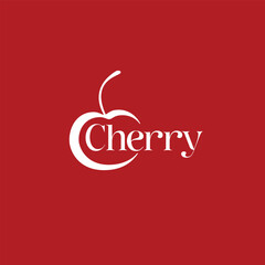 cherry logo template