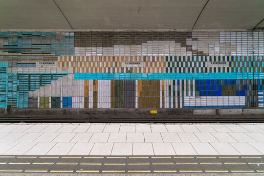 T Centralen, central subway station stockholm