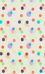pattern with circles, colorful background illustration with dots, backdrop, decoration vintage wallpaper
