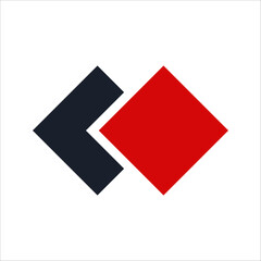 Red and Black Business Logo