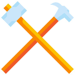 hammer flat icon