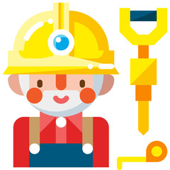 labor flat icon