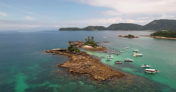 ilhas botinas em angra dos reis rio de janeiro brasil