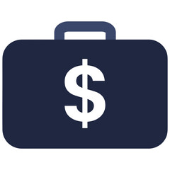money bag flat icon