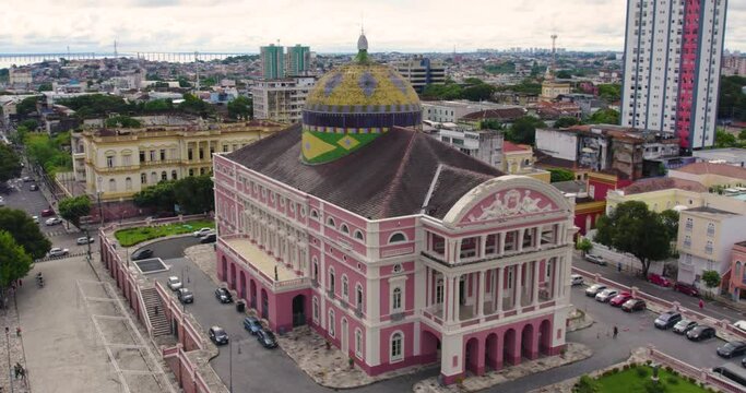 teatro amazonas no centro da cidade de Manaus Brasil