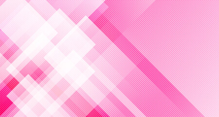Pink geometric abstract background overlap layer on bright space with diagonal lines decoration. Modern graphic design element striped style for banner, flyer, card, brochure cover, or landing page