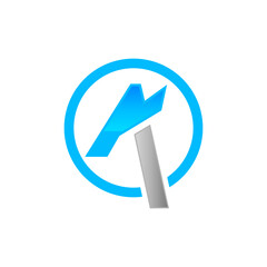 Modern A Latter Logo Templates - Abstract Logo.A logo.