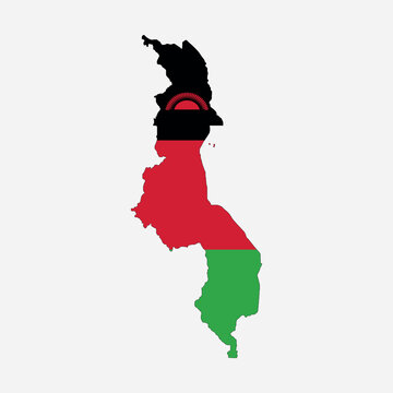 recommend clip art: Malawi map and flag national emblem graphic element Illustration template design
                    