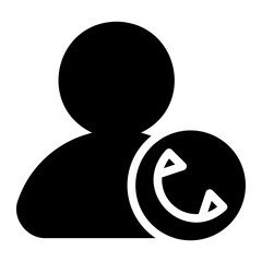 call glyph icon