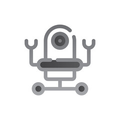 nanorobot two tone gradient icon