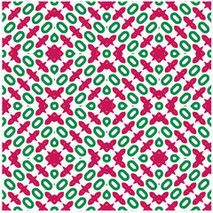 Vector geometric ornament in ethnic style. Seamless pattern with  abstract shapes, repeat tiles. Vintage retro texture. . Repeating pattern for decor, fabric,textile and fabric .