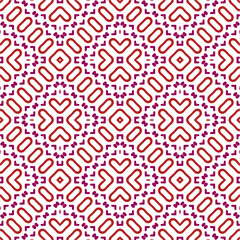 Vector geometric ornament in ethnic style. Seamless pattern with  abstract shapes, repeat tiles. Vintage retro texture. . Repeating pattern for decor, fabric,textile and fabric .