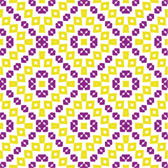 Vector geometric ornament in ethnic style. Seamless pattern with  abstract shapes, repeat tiles. Vintage retro texture. . Repeating pattern for decor, fabric,textile and fabric .