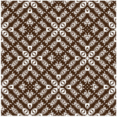 Vector geometric ornament in ethnic style. Seamless pattern with  abstract shapes, repeat tiles. Vintage retro texture. . Repeating pattern for decor, fabric,textile and fabric .