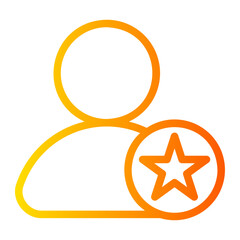 favorite gradient icon