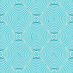 Vector pattern geometric line circle abstract seamless blue line
