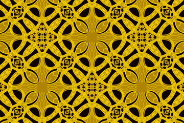 Colored African fabric – Seamless and textured pattern