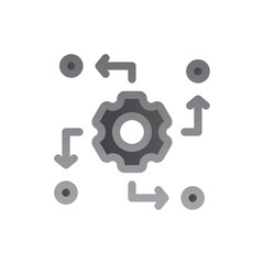 impact two tone gradient icon