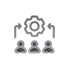 synergy two tone gradient icon